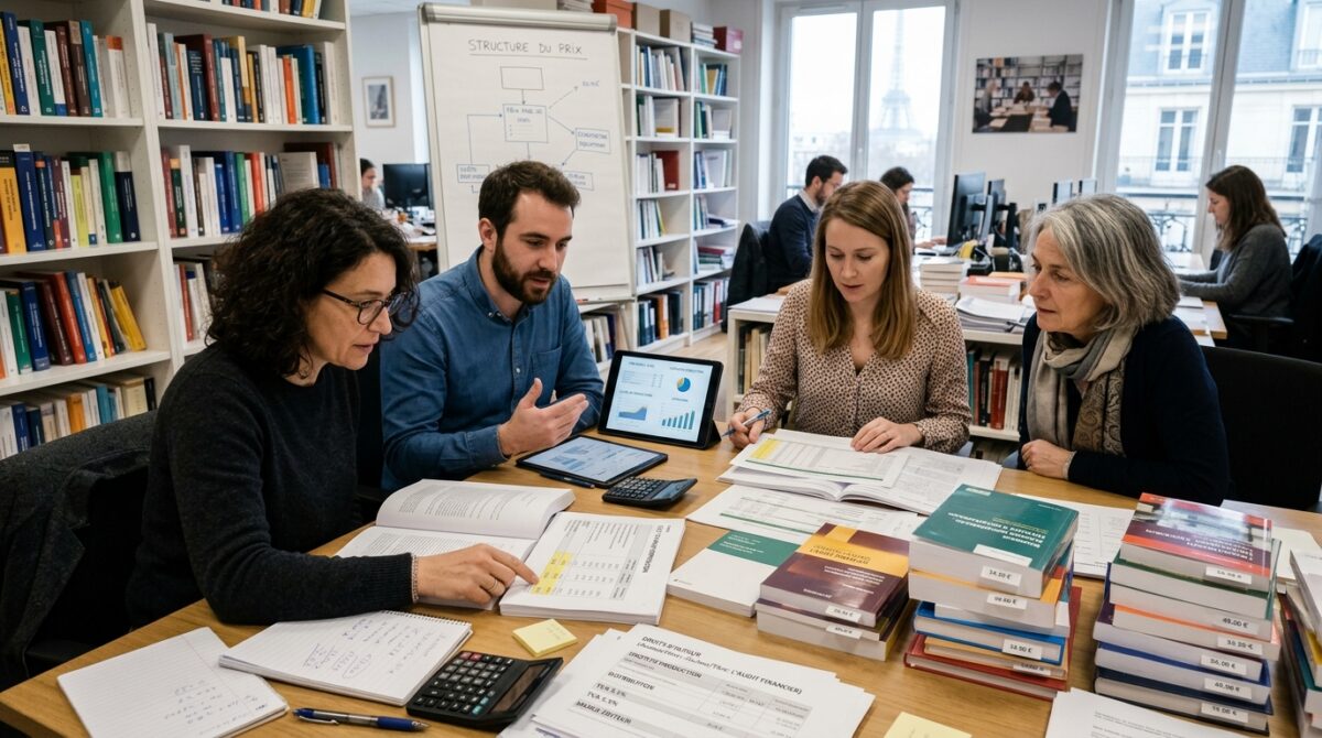 Livres en euros : comment se forme le prix d’un ouvrage professionnel