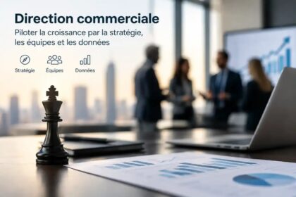 Manager commercial animant une réunion hebdomadaire avec son équipe de vente